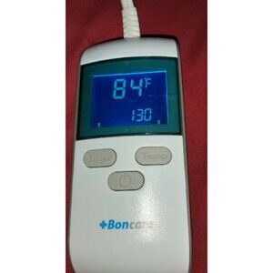 Boncare Gray Heating Pad With Digital Thermometer